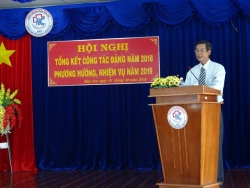 Tổng kết công tác Đảng năm 2018- Phương hướng nhiệm vụ năm 2019